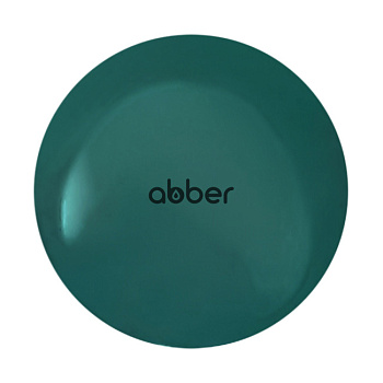 Накладка на слив для раковины ABBER AC0014MBG темно зеленая, керамика Накладка на слив для раковины ABBER AC0014MBG темно зеленая, керамика