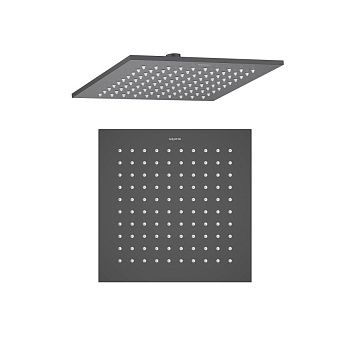 Квадратный верхний душ  250*250*7 мм AQUATEK, матовый черный AQ2076MB  Квадратный верхний душ  250*250*7 мм AQUATEK, матовый черный AQ2076MB