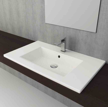 Раковина Bocchi Milano 1113-001-0126 белая Раковина Bocchi Milano 1113-001-0126 белая
