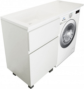 Тумба напольная под умывальник Dallas Luxe 1150х482 2 ящика (ШхГхВ) 498х476х860