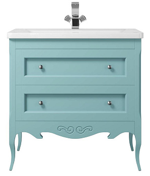 Тумба под раковину Creto Viva Blue 85