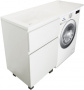 Тумба напольная под умывальник Dallas Luxe 1150х482 2 ящика (ШхГхВ) 498х476х860