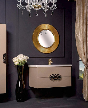 Тумба 100см*43,5 CAPPUCINO (керам.моноблок) 830-100-CP Boheme Тумба 100см*43,5 CAPPUCINO (керам.моноблок) 830-100-CP Boheme