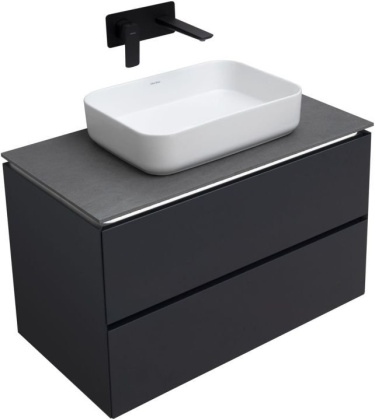 Тумба под раковину Allen Brau Infinity 85 1.21001.AM антрацит матовый Тумба под раковину Allen Brau Infinity 85 1.21001.AM антрацит матовый