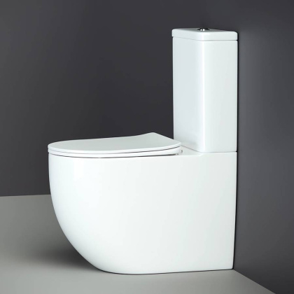 Бачок для унитаза MIA Rimless, двойной смыв 3/6 арматура Geberit