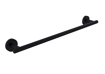 Полотенцедержатель 50 см в комплекте с креплением Piave черный мат. 3015-0013-AB, шт