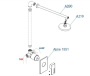 A12119 Встраиваемый комплект для душа с верхней душевой насадкой Wasserkraft A12119 Встраиваемый комплект для душа с верхней душевой насадкой Wasserkraft
