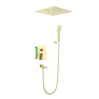 Душевая система Timo Selene SX-2039/17SM скрытого монтажа, золото матовое Душевая система Timo Selene SX-2039/17SM скрытого монтажа, золото матовое