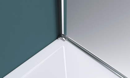 Душевая дверь BelBagno KRAFT-B-12-60/30-C-Cr-L