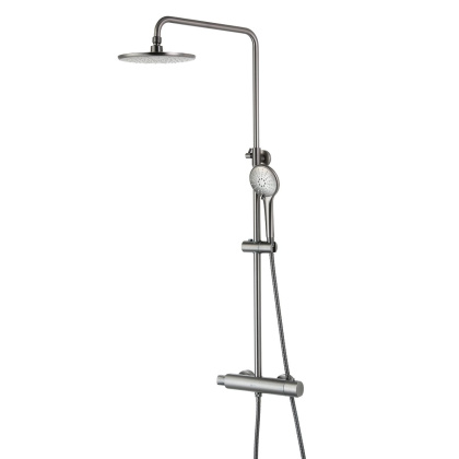 Смеситель Lemark Bronx LM3770GM для душа термостатический Смеситель Lemark Bronx LM3770GM для душа термостатический