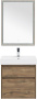 Мебель для ванной Aquanet Nova Lite 60 дуб рустикальный (2 ящика)