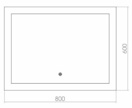 Зеркало Creto Tivoli 100х80 Зеркало Creto Tivoli 100х80