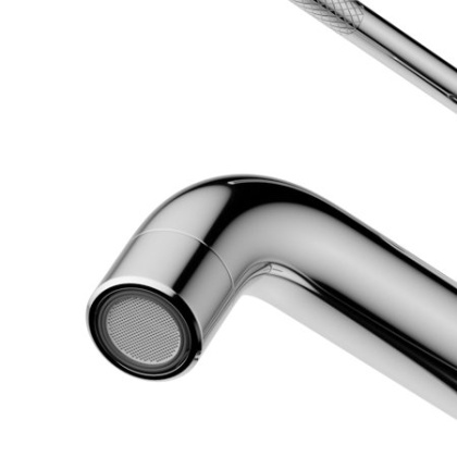 RELAX-LS1-01-W0 Смеситель для раковины однорычажный без донного клапана, хром