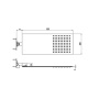 Верхний душ RGW SP-63 Квадрат/Хром 54*20 (Настенный) Верхний душ RGW SP-63 Квадрат/Хром 54*20 (Настенный)