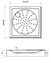 Душевой поддон 1Marka Iryda 80х80 01кпд8080