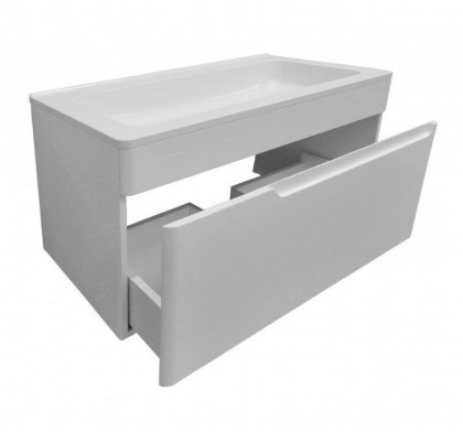 Комплект мебели Kare Luxe 800х450 подвесной 1 ящик (ШхГхВ) 798х446х475