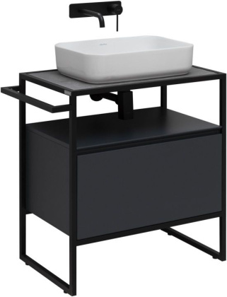 Тумба под раковину Allen Brau Priority 70 1.31001.AM антрацит матовый Тумба под раковину Allen Brau Priority 70 1.31001.AM антрацит матовый