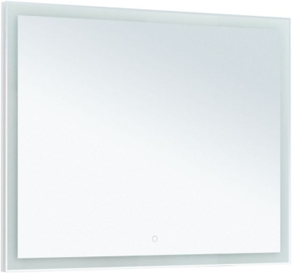 Зеркало Aquanet Гласс 120 белый LED Зеркало Aquanet Гласс 120 белый LED
