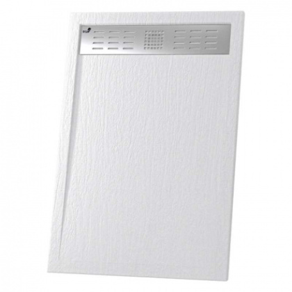 Душевой поддон RGW STМ-168W 80 x 160 см, прямоугольный, из искусственного камня, белый, 14202816-01