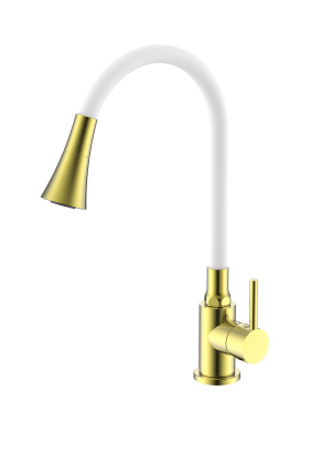 Смеситель Splenka для кухни с гибким изливом S201.4308.03