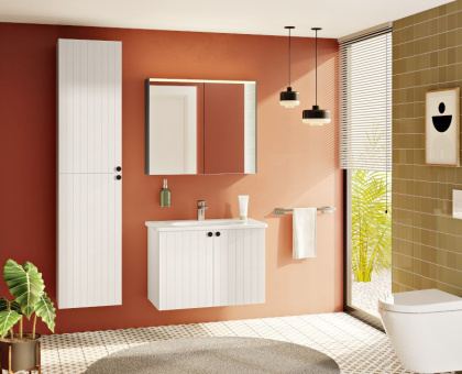 Зеркальный шкаф для ванной Vitra Core 80 66911