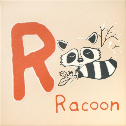 Декор OS\A234\5011 Зоопарк R бежевый (20см*20см*6,9мм) (10шт/0,4м2), шт