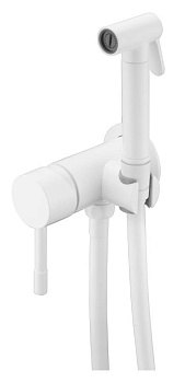 Смеситель гигиенический, Uno. MattWhite Смеситель гигиенический, Uno. MattWhite