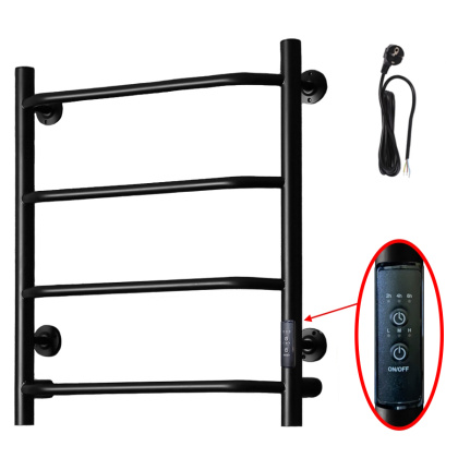 Полотенцесушитель Пэк сп 6 60х50 черный ВГП