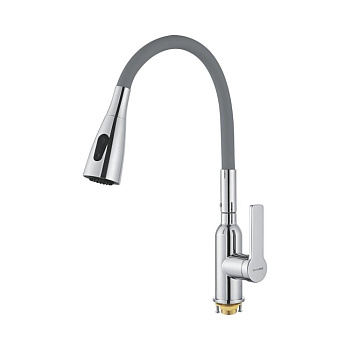 Смеситель для кухни латунь, хром S843-9