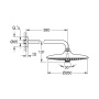 Душ верхний Grohe Euphoria 260 26459000 хром Душ верхний Grohe Euphoria 260 26459000 хром