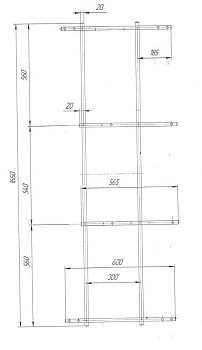 Комплект ножек для ванны "AELITA SLIM"