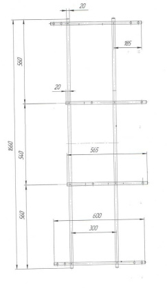 Комплект ножек для ванны "AELITA SLIM"