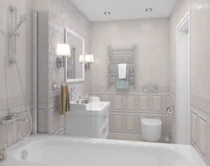 Бордюр AD\A428\SG4570 Сорбонна 9,6*50,2*9,5(уп/20шт), шт