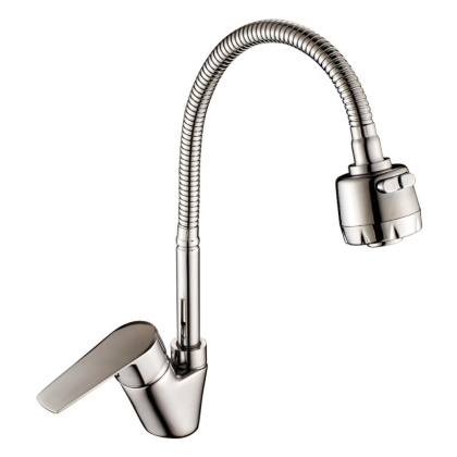 Смеситель Rossinka S35-26 для кухни с гибким изливом Смеситель Rossinka S35-26 для кухни с гибким изливом