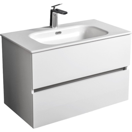 Тумба без раковины Vallessi 80*46cm WHITE 2 полки, 837-080-W Boheme Тумба без раковины Vallessi 80*46cm WHITE 2 полки, 837-080-W Boheme