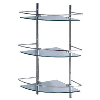 K-3133 Полка стеклянная тройная K-3133 Полка стеклянная тройная