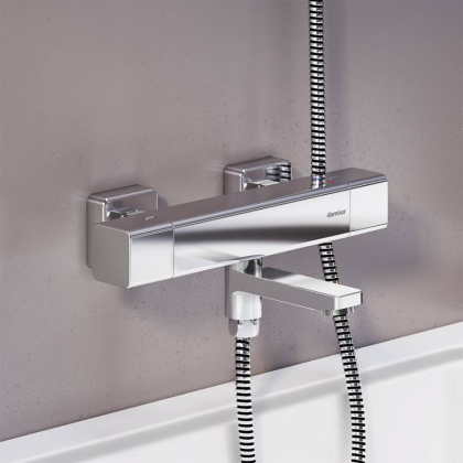 533000000 Gala термостатный Смеситель Для ванны -  душа, Хром