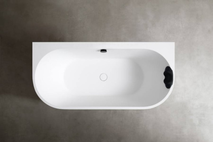 Ванна из литьевого мрамора Abber Leipzig 170х80 AM9916BW