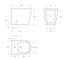 Биде напольное BelBagno MARINO BB105B Биде напольное BelBagno MARINO BB105B