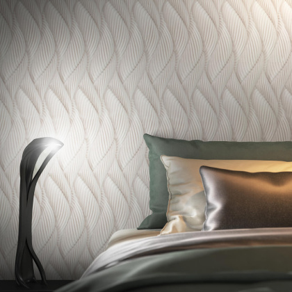 Обои виниловые Трессаж мотив, бежевый Обои виниловые Трессаж мотив, бежевый