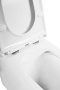 ARDENTE-R Унитаз подвесной безободковый, с сиденьем дюропласт soft close, BB520CHR/SC ARDENTE-R Унитаз подвесной безободковый, с сиденьем дюропласт soft close, BB520CHR/SC