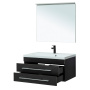 Мебель для ванной Aquanet Верона 90 New черный матовый