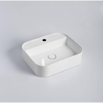Умывальник накладной, прямоугольный, белый, Point Меркурий 51, PN43833 Умывальник накладной, прямоугольный, белый, Point Меркурий 51, PN43833