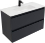 Тумба под раковину Allen Brau Eclipse 100 1.E1003.AM антрацит матовый Тумба под раковину Allen Brau Eclipse 100 1.E1003.AM антрацит матовый