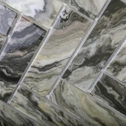 Мозаика Bonaparte Стеклянная Hadar Grey 26,8х26,8 см Мозаика Bonaparte Стеклянная Hadar Grey 26,8х26,8 см