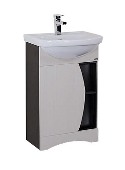 Тумба Onika Дуэт 52 напольная, бодега/венге (ум. Акватон 52)