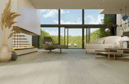 Кварцевый паркет Quartz Parquet Классик Дуб Песочный, 408, 7/1,2 мм