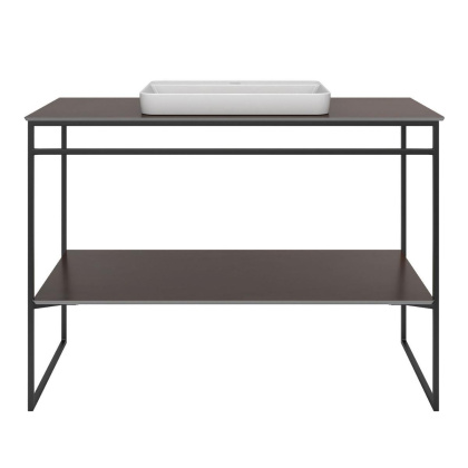 Металлическая структура PLAZA Next напольная 120, черная матовая PL.N.120.01\BLK.M