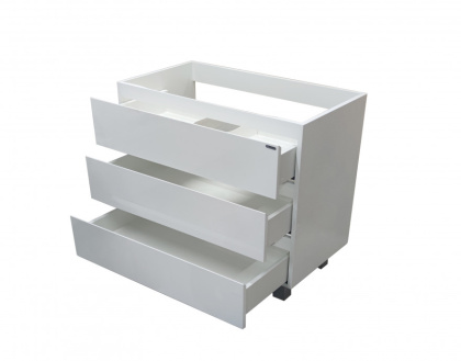 Тумба напольная под умывальник Bali New 1000х450 3 ящика (ШхГхВ) 998х446х860