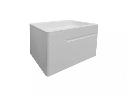 Тумба подвесная под умывальник Kare Luxe 700х450 1 ящик (ШхГхВ) 698х446х477 Тумба подвесная под умывальник Kare Luxe 700х450 1 ящик (ШхГхВ) 698х446х477